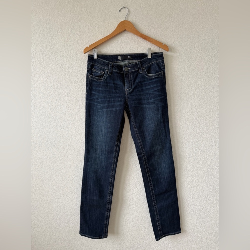 KUT From The Kloth Denim Jeans Women Stevie Straight Leg Size 6 EUC